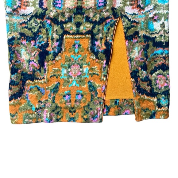 Maeve Anthropologie Women’s Pull On Tapestry Style Stretch Pencil Skirt, Small - Picture 4 of 11